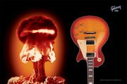 Ad featuring the Les Paul.