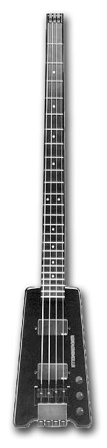 "Headless" Steinberger bass.